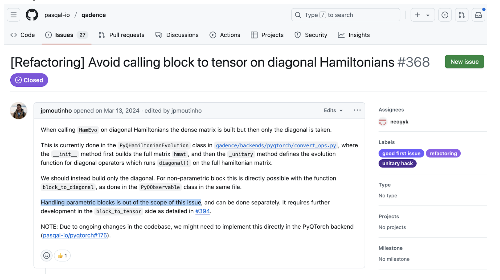 GitHub screenshot