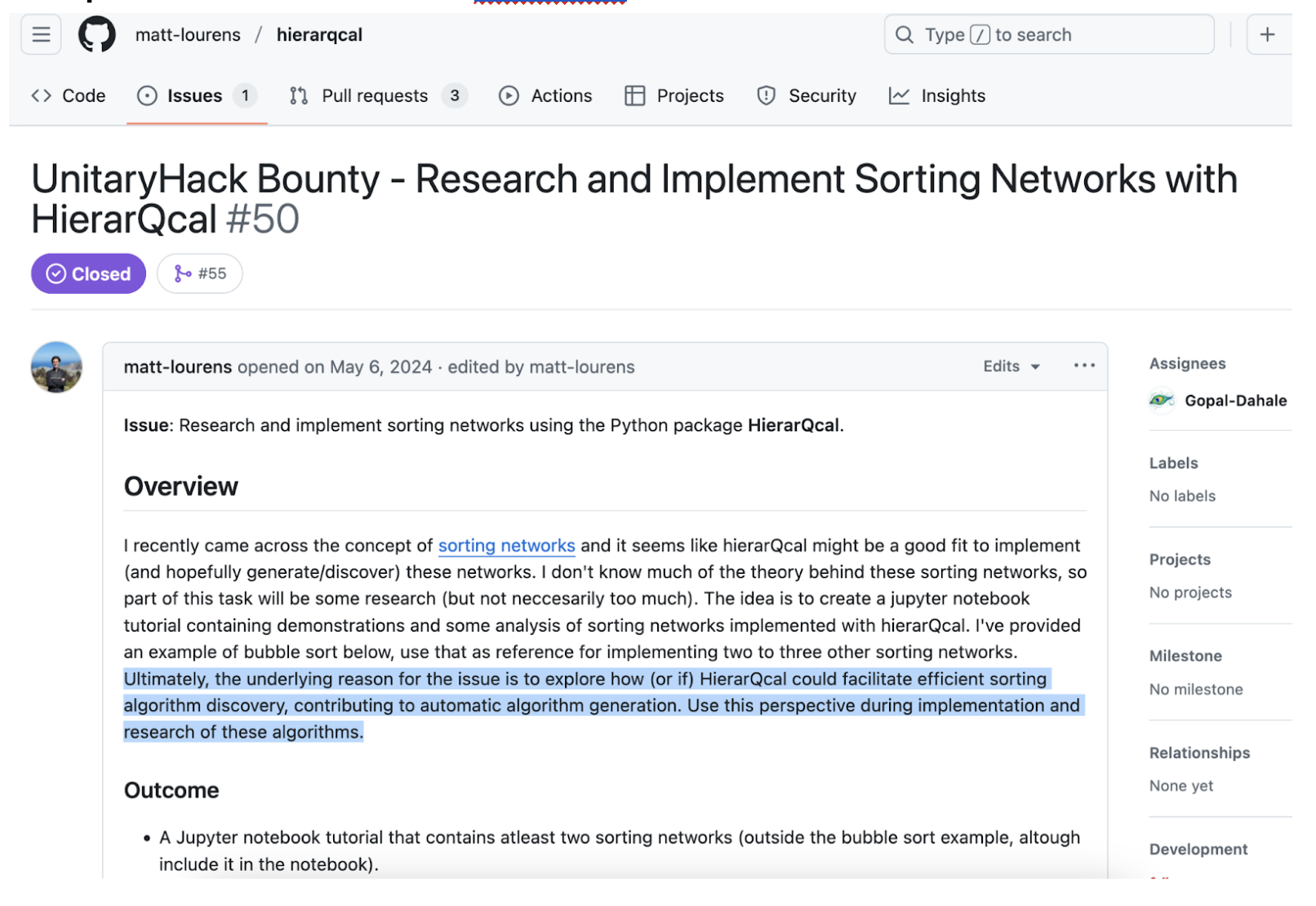 GitHub screenshot